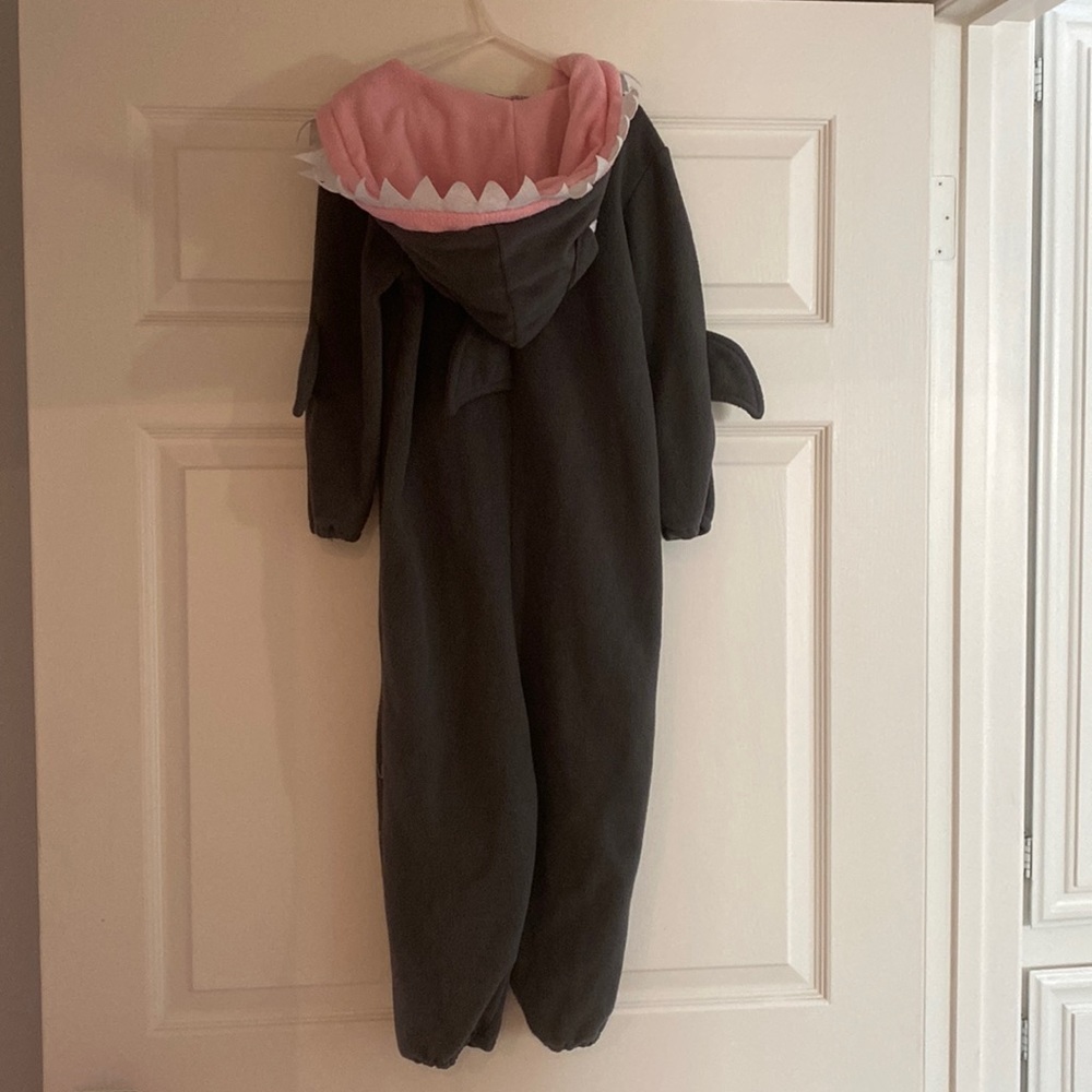 Shark fleece onesie